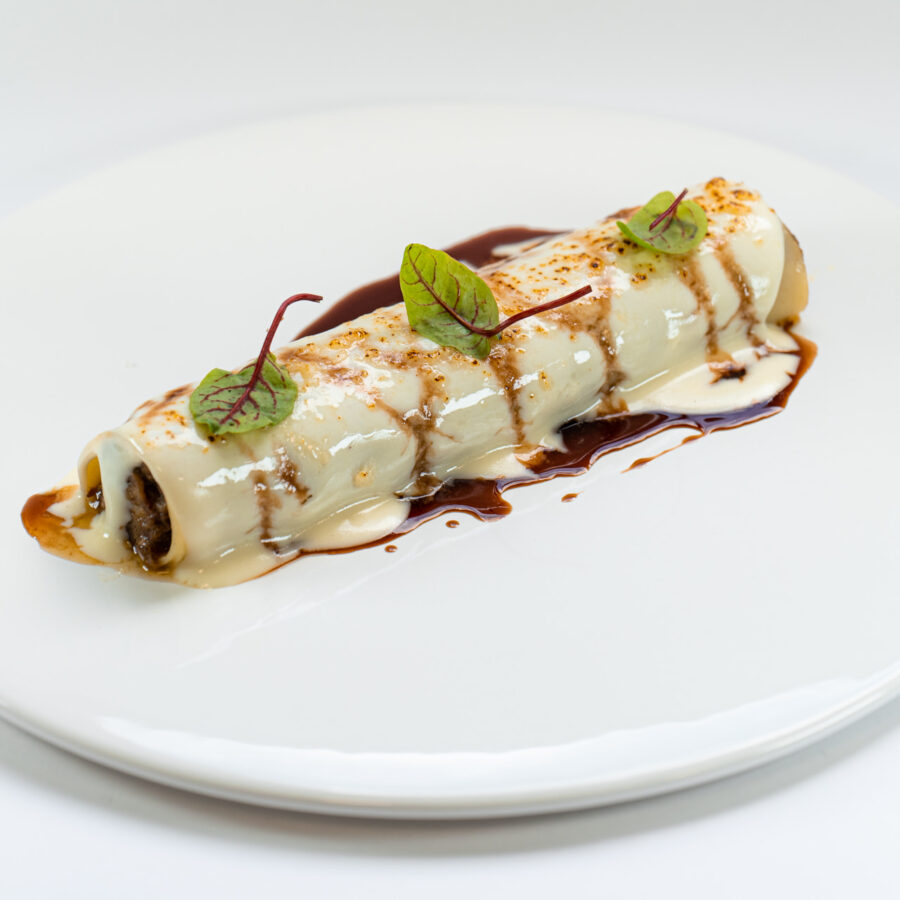 Canelón de rabo de vaca estofado | The Good Chef